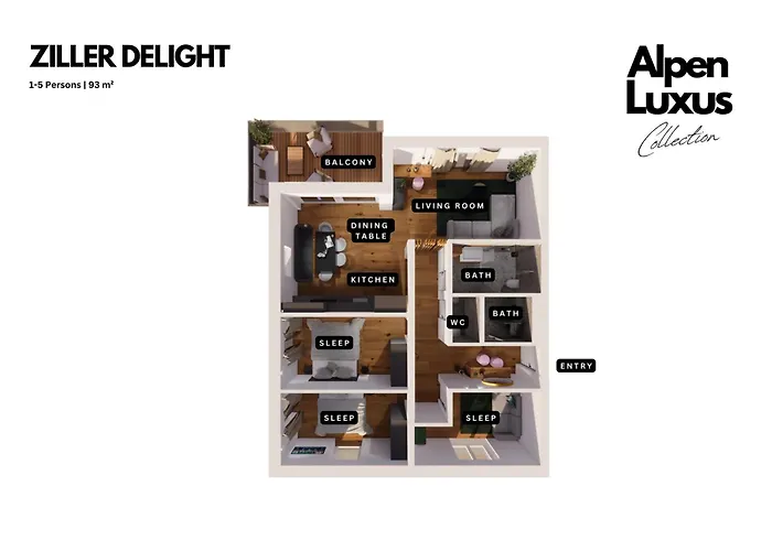 Ziller Delight - By Alpenluxus Collection Сasa de vacaciones