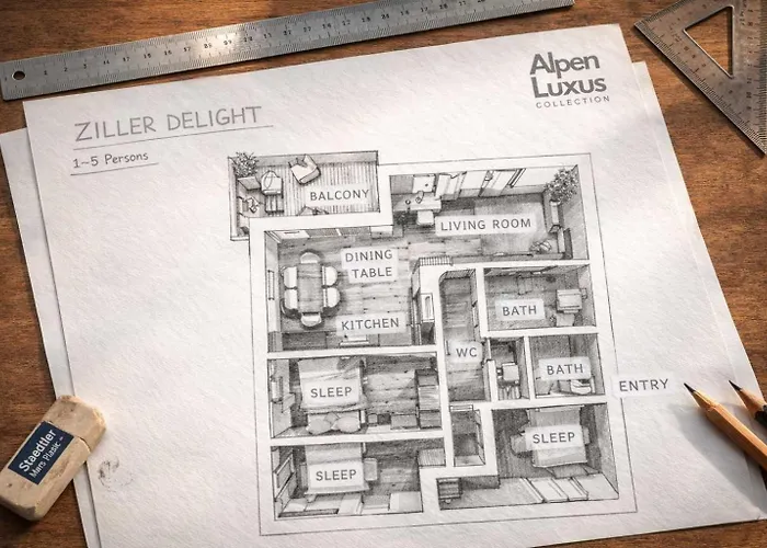 Holiday home Ziller Delight - By Alpenluxus Collection Fuegen